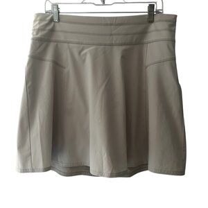 ATHLETA Everyday Swing Skort Skirt Side Zip G9
